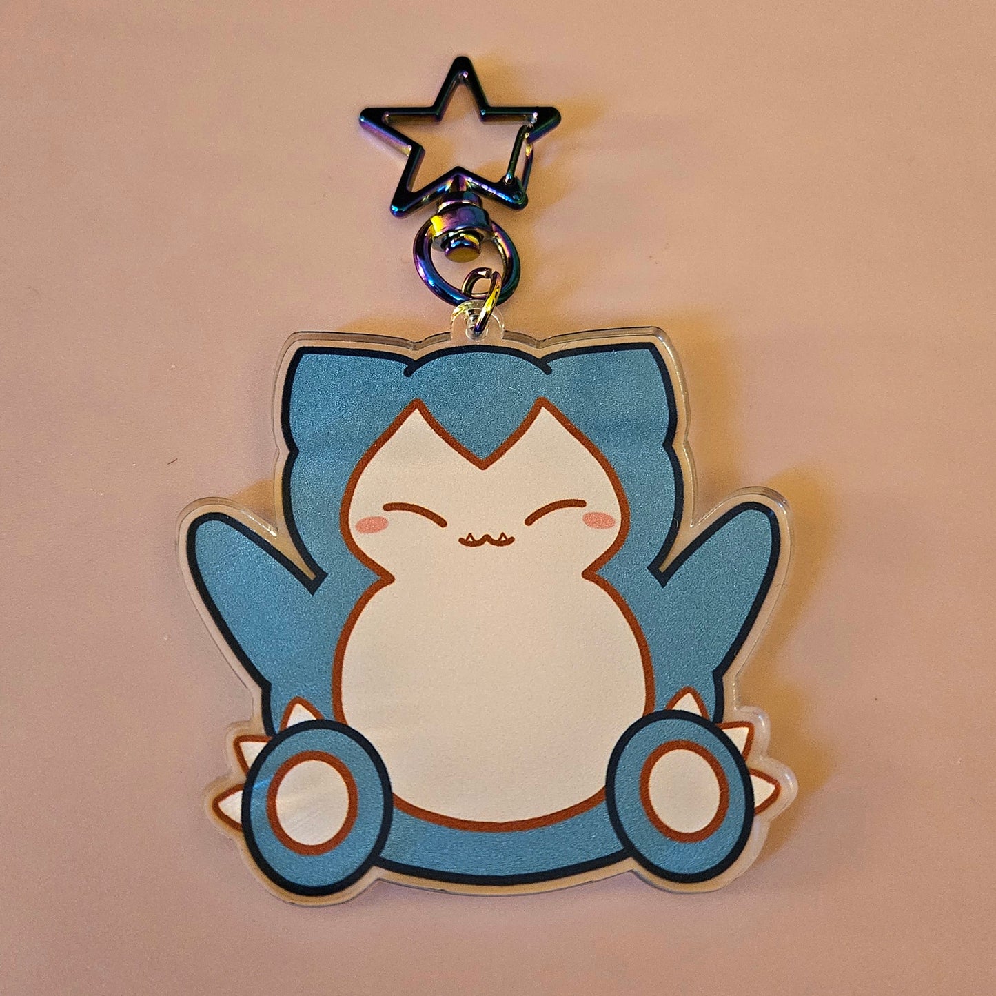 Snorlax Keychain
