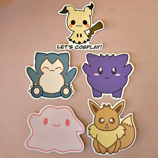 Pokmon Sticker Set
