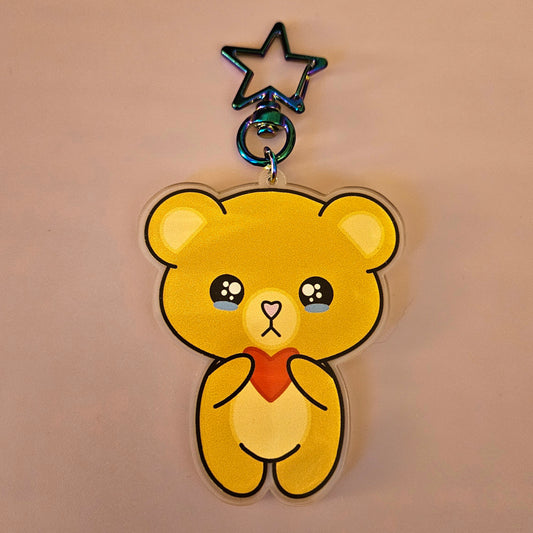 Heart Bear Keychain