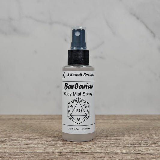 Barbarian Body Mist