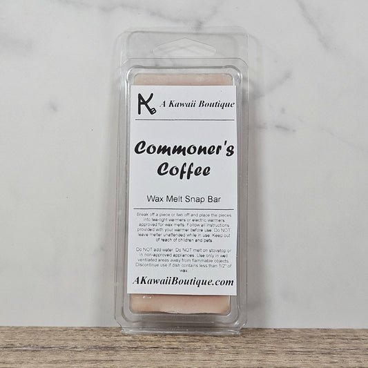 Commoner's Coffee Themed Wax Melt Bar