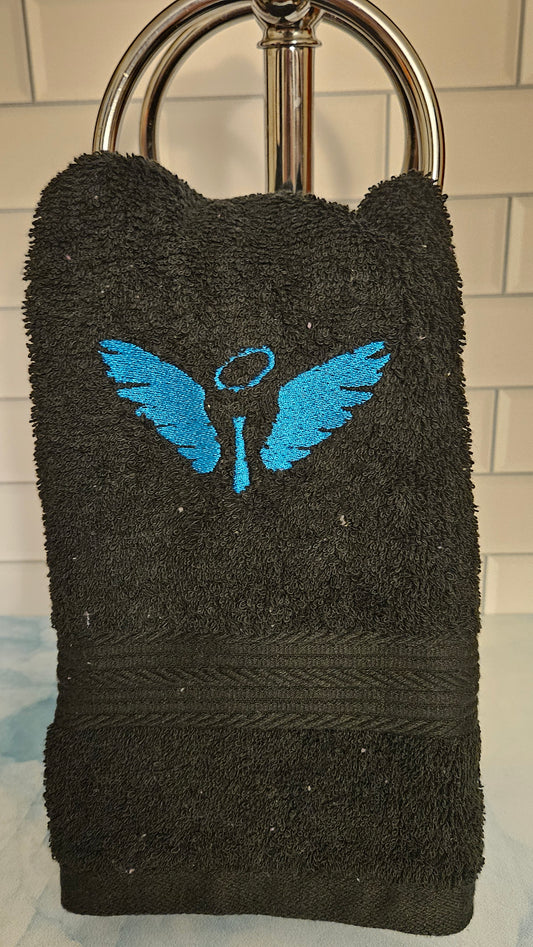 Castiel's Symbol Embroidered Hand Towel