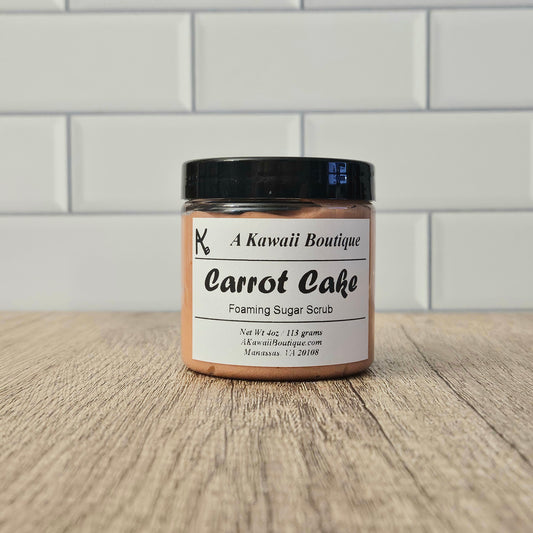 Carrot Cake Sugar Scrub