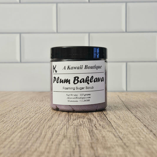 Plum Baklava Sugar Scrub