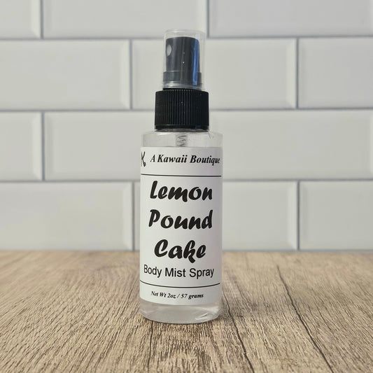 Lemon Pound Cake Body Mist