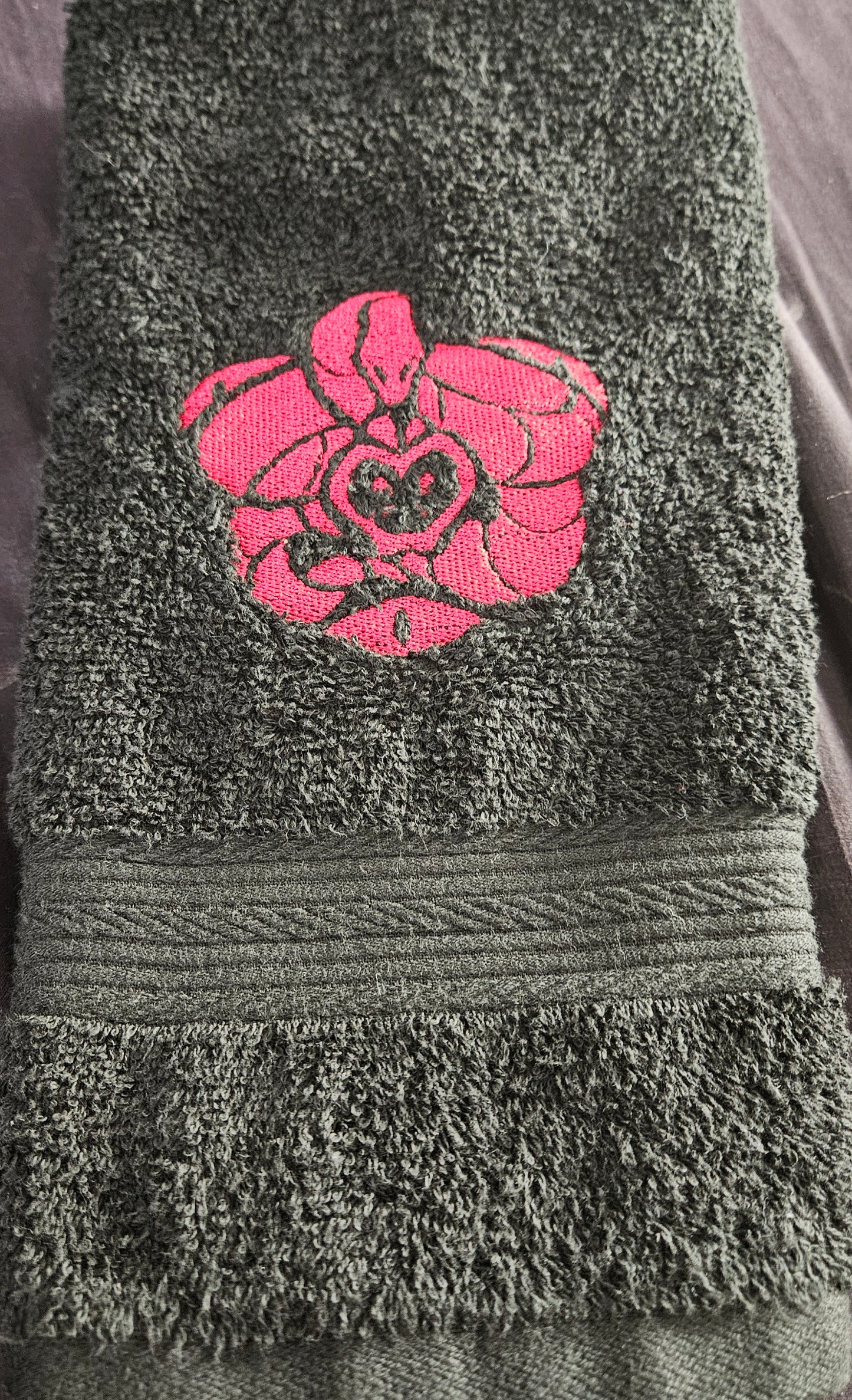 Full Set of Hell Ring Symbol Embroidered Hand Towels