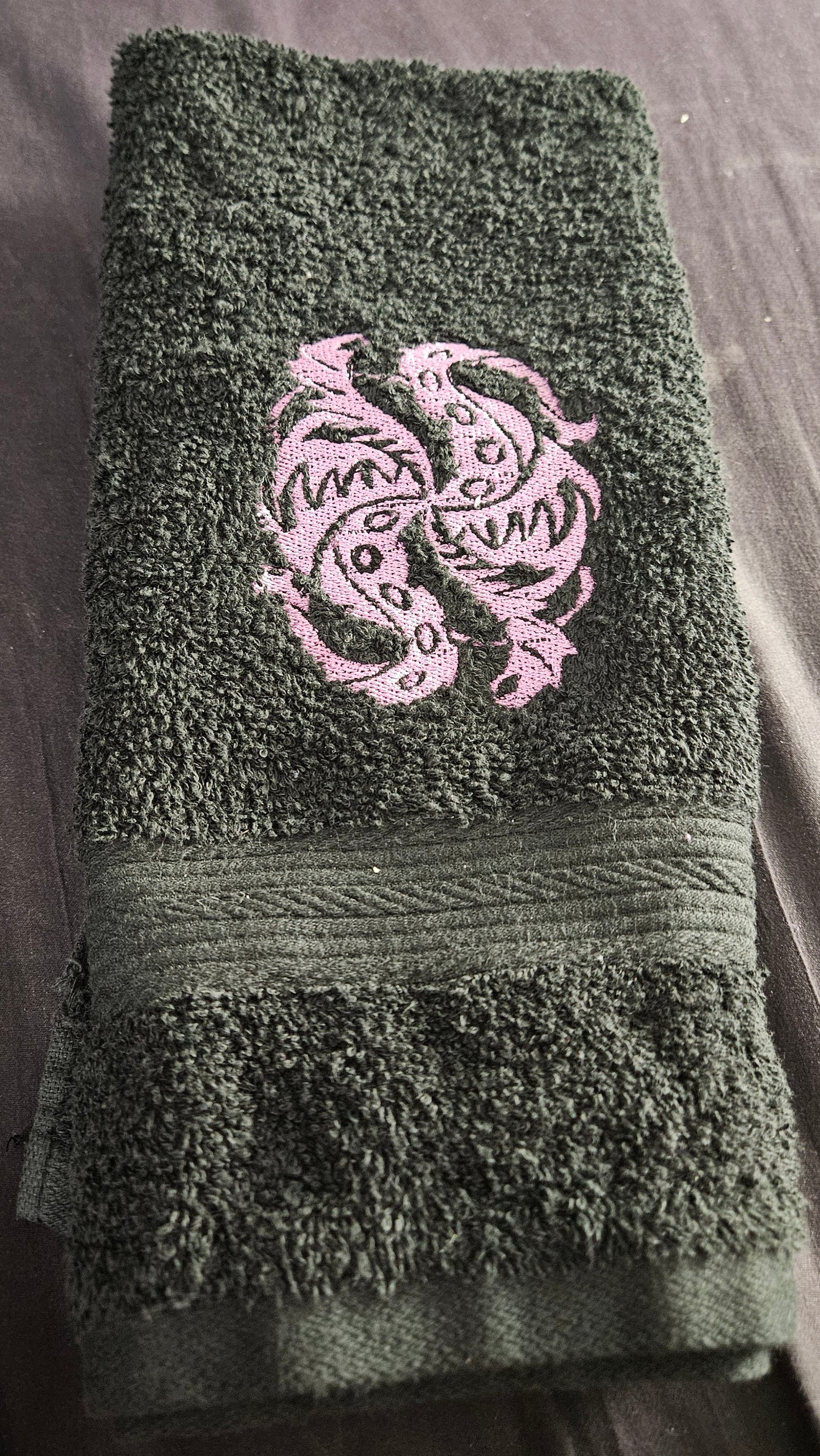 Full Set of Hell Ring Symbol Embroidered Hand Towels