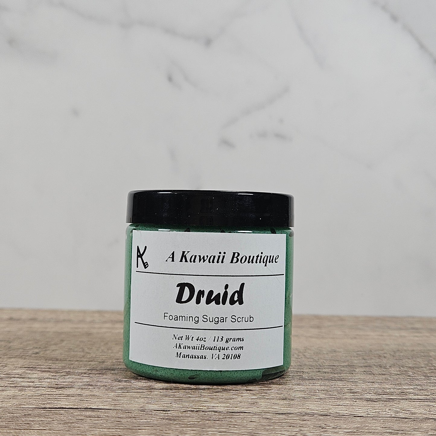 Druid DnD Foaming Sugar Scrub