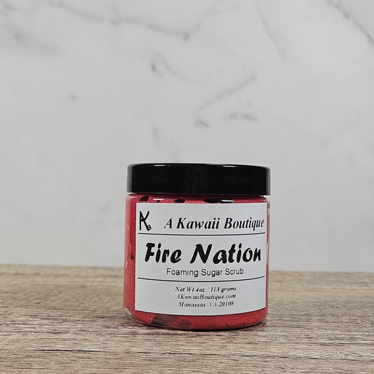 Fire Nation Sugar Scrub