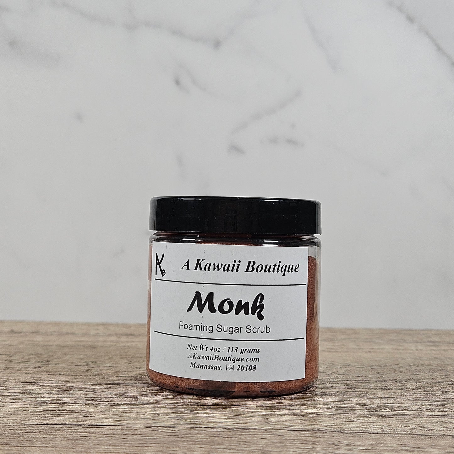 Monk DnD Foaming Sugar Scrub