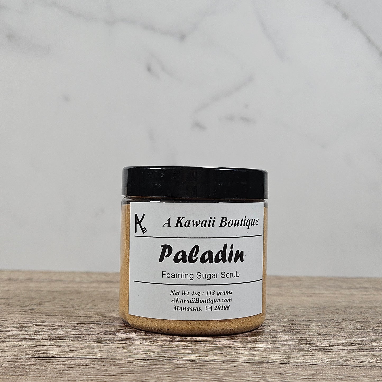 Paladin DnD Foaming Sugar Scrub