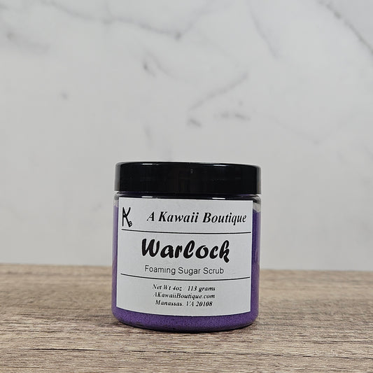 Warlock DnD Foaming Sugar Scrub