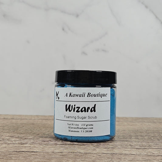 Wizard DnD Foaming Sugar Scrub