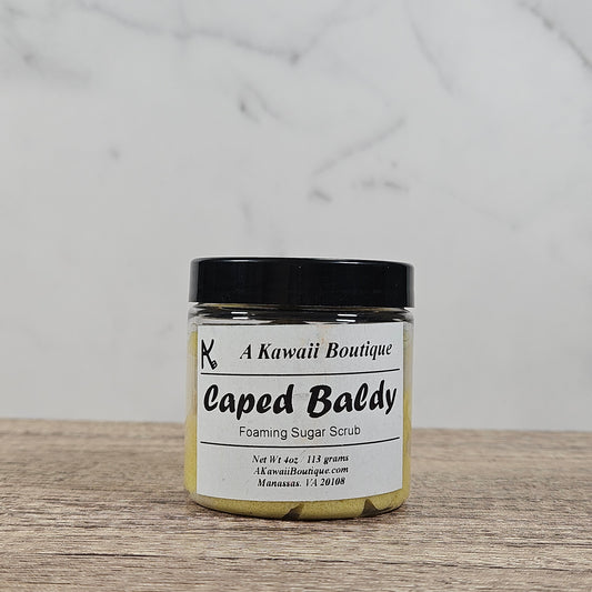 Caped Baldy - Saitama Themed Foaming Sugar Scrub