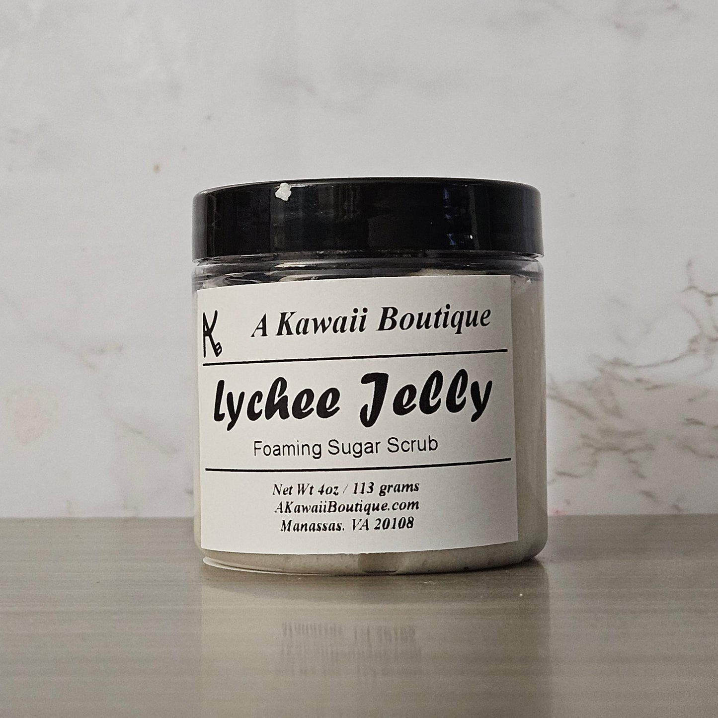 Lychee Jelly Sugar Scrub