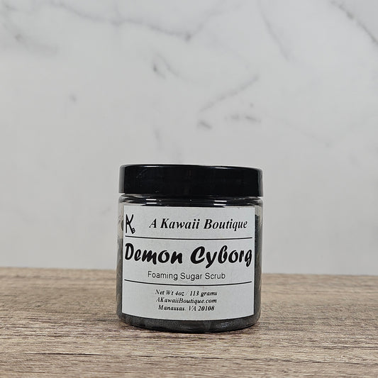 Demon Cyborg - Genos Themed Foaming Sugar Scrub