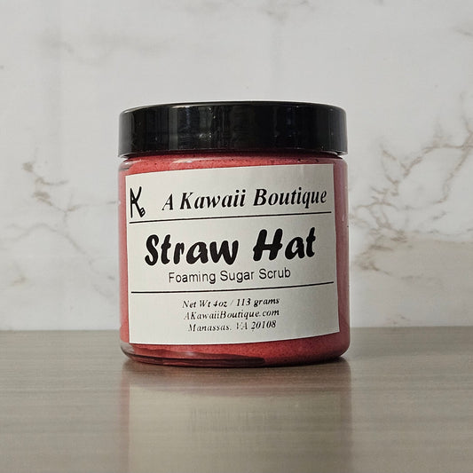 Straw Hat - Luffy Themed Foaming Sugar Scrub