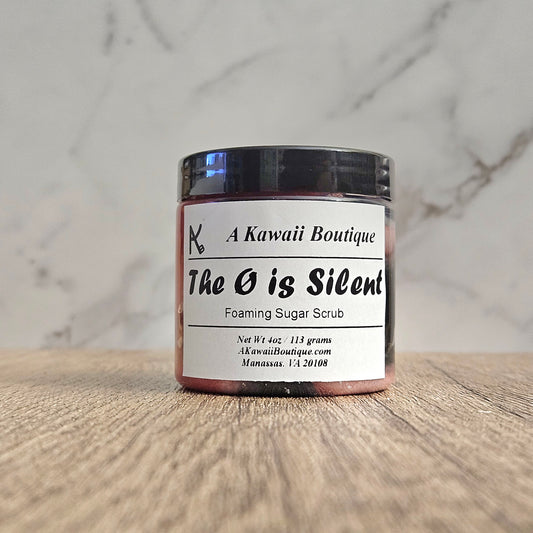 The Ø is Silent Sugar Scrub