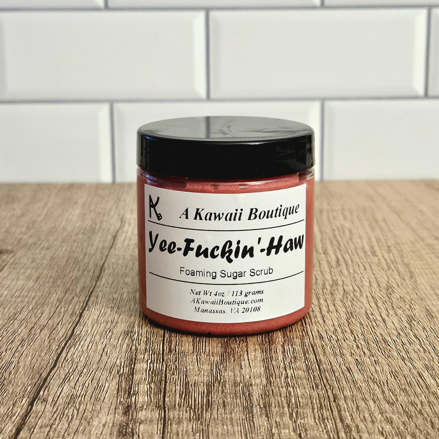 Yee Fuckin Haw Sugar Scrub