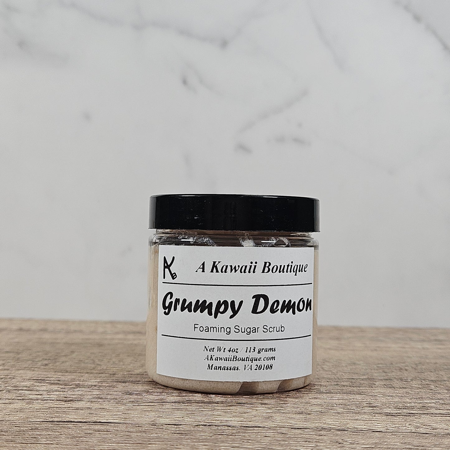 Grumpy Demon - Sesshomaru Themed Foaming Sugar Scrub