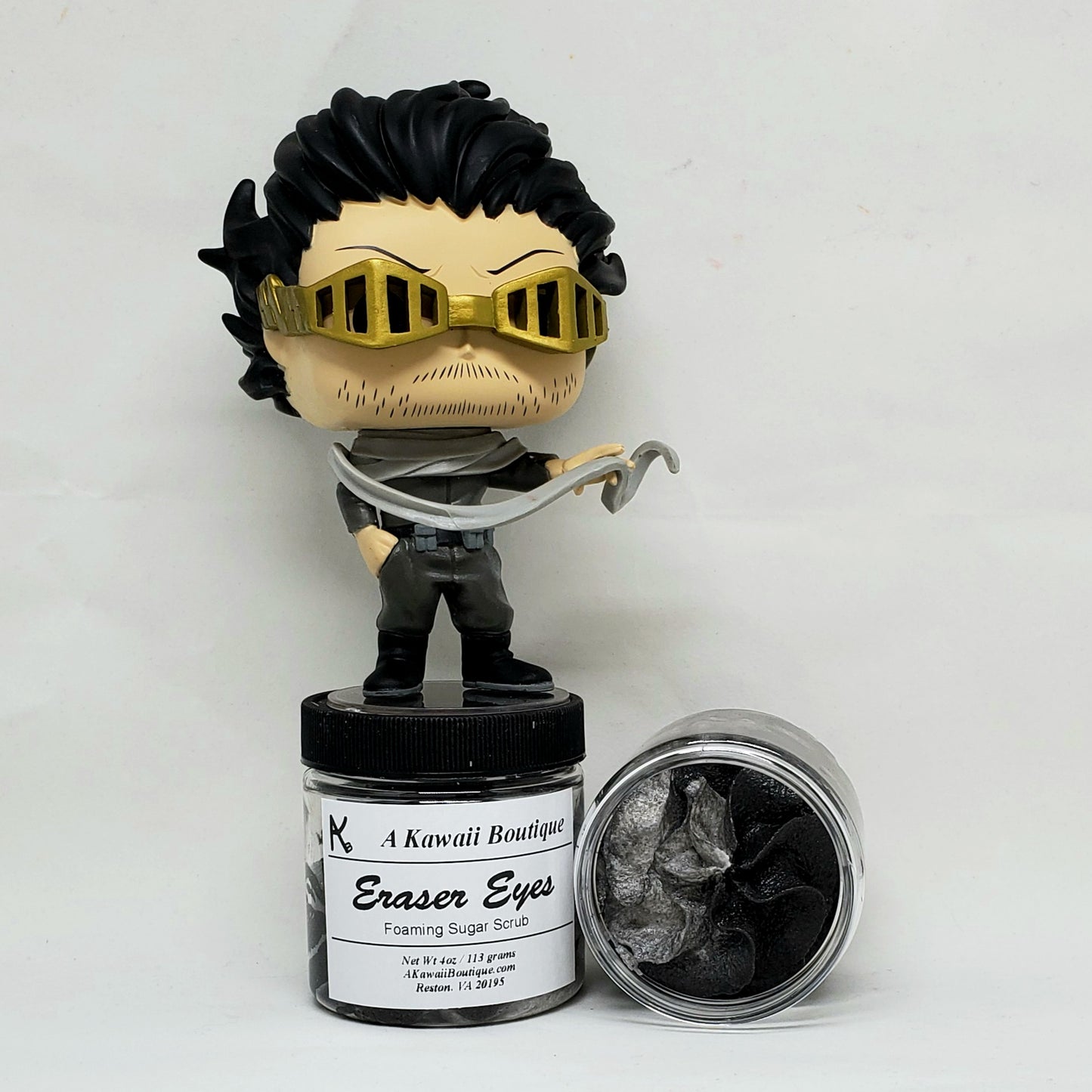 Eraser Eyes Themed MHA Foaming Sugar Scrub
