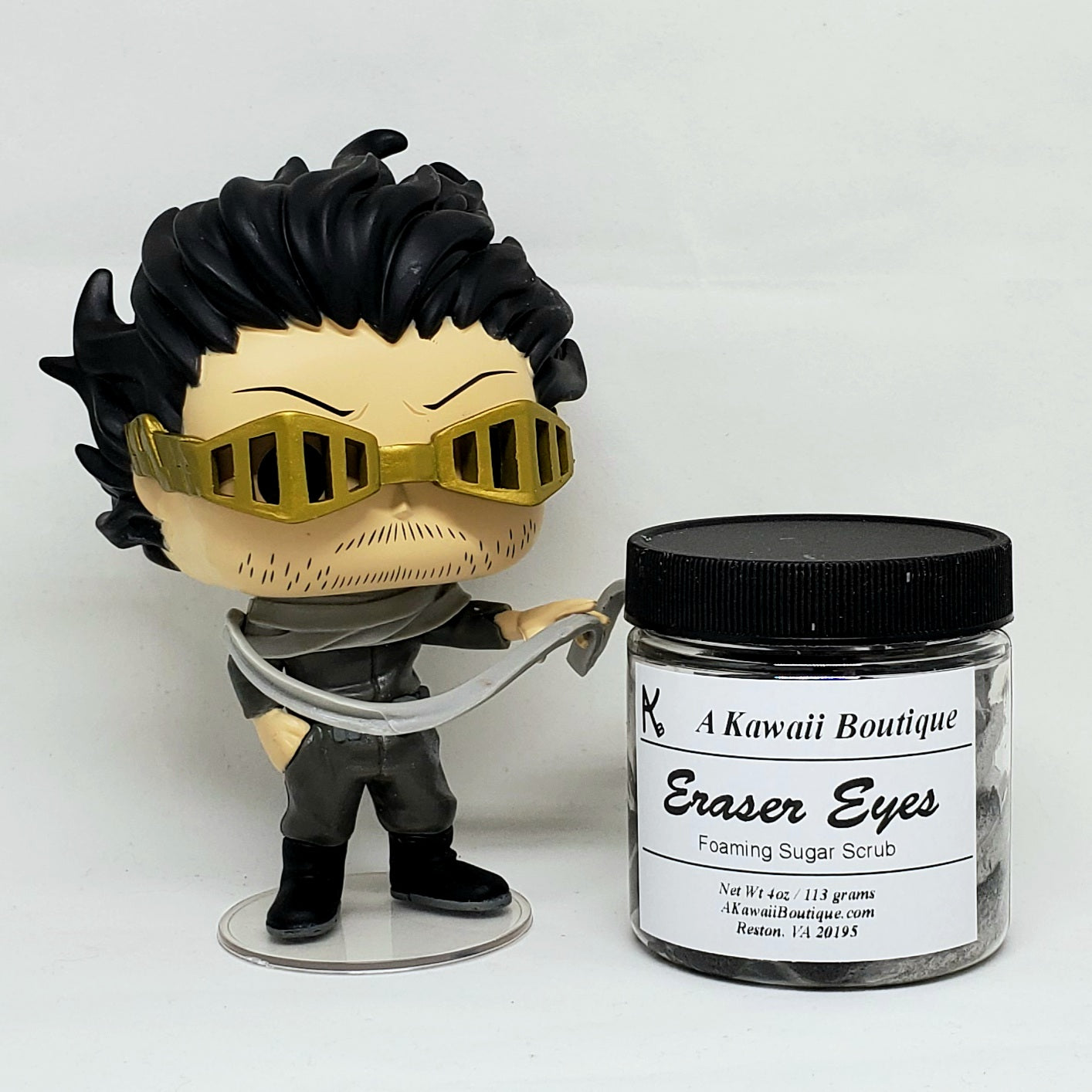 Eraser Eyes Themed MHA Foaming Sugar Scrub