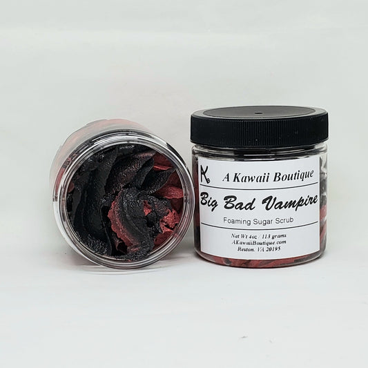 Big Bad Vampire - Damon Inspired Foaming Sugar Scrub