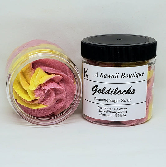 Goldilocks - Caroline Inspired Foaming Sugar Scrub