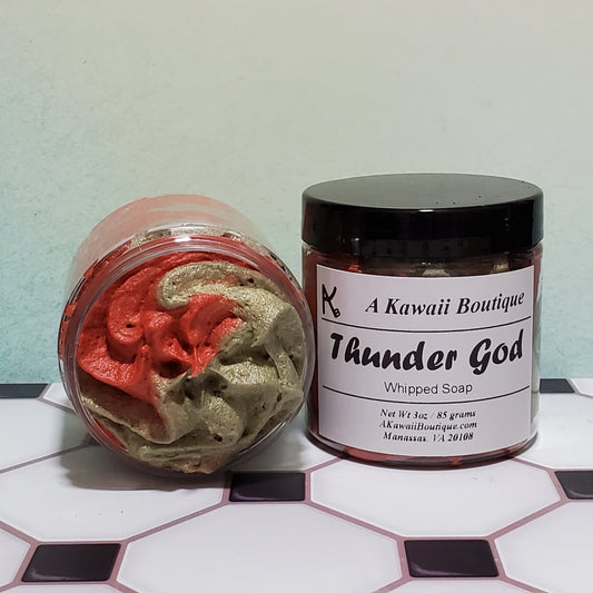 Thunder God - Thor Inspired Whipped Soap