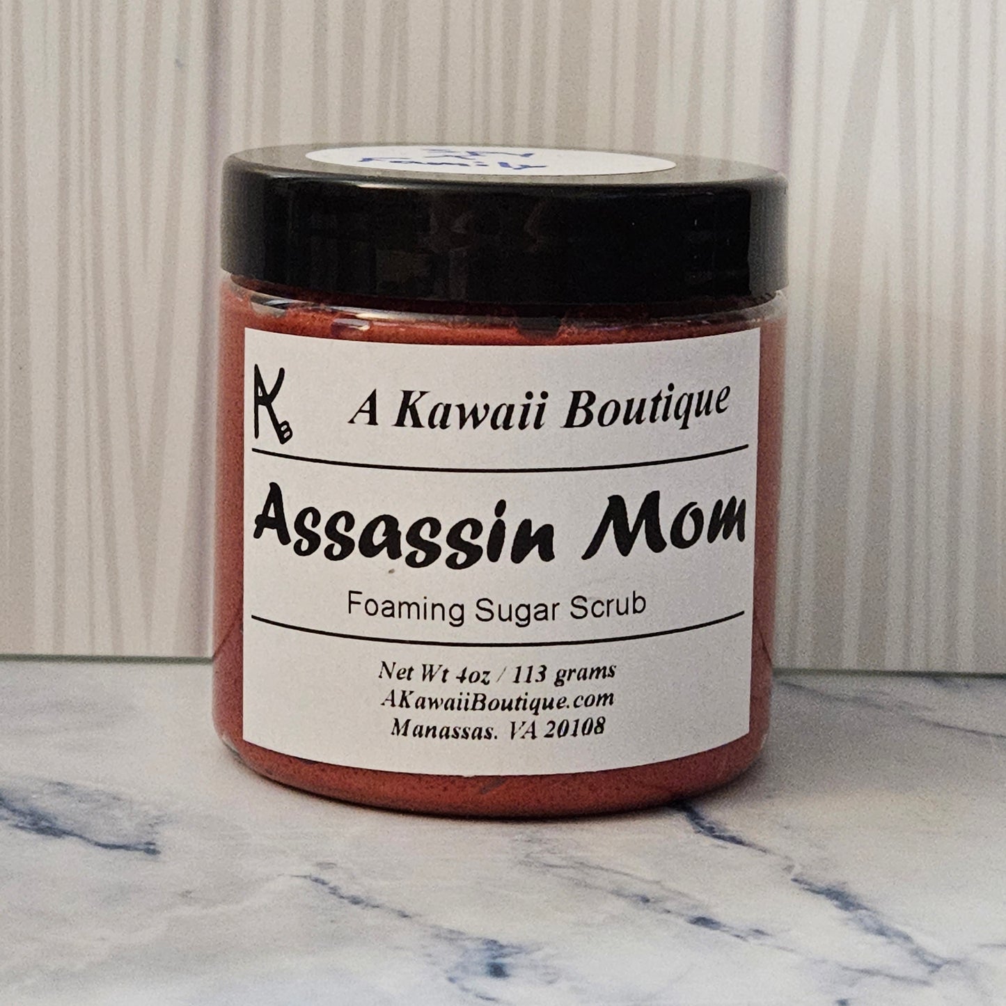 Assassian Mom - Yor Themed Foaming Sugar Scrub