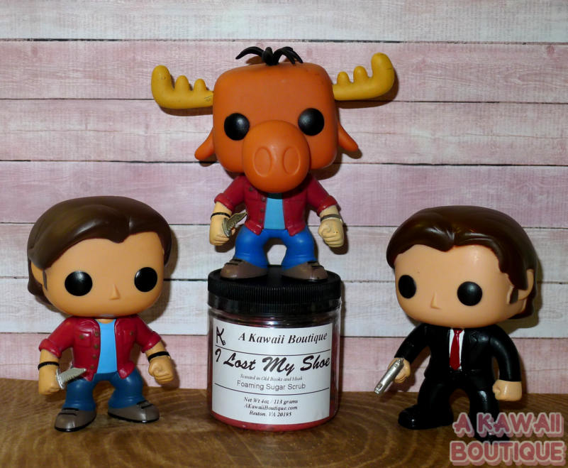 Supernatural Themed Foaming Sugar Scrubs