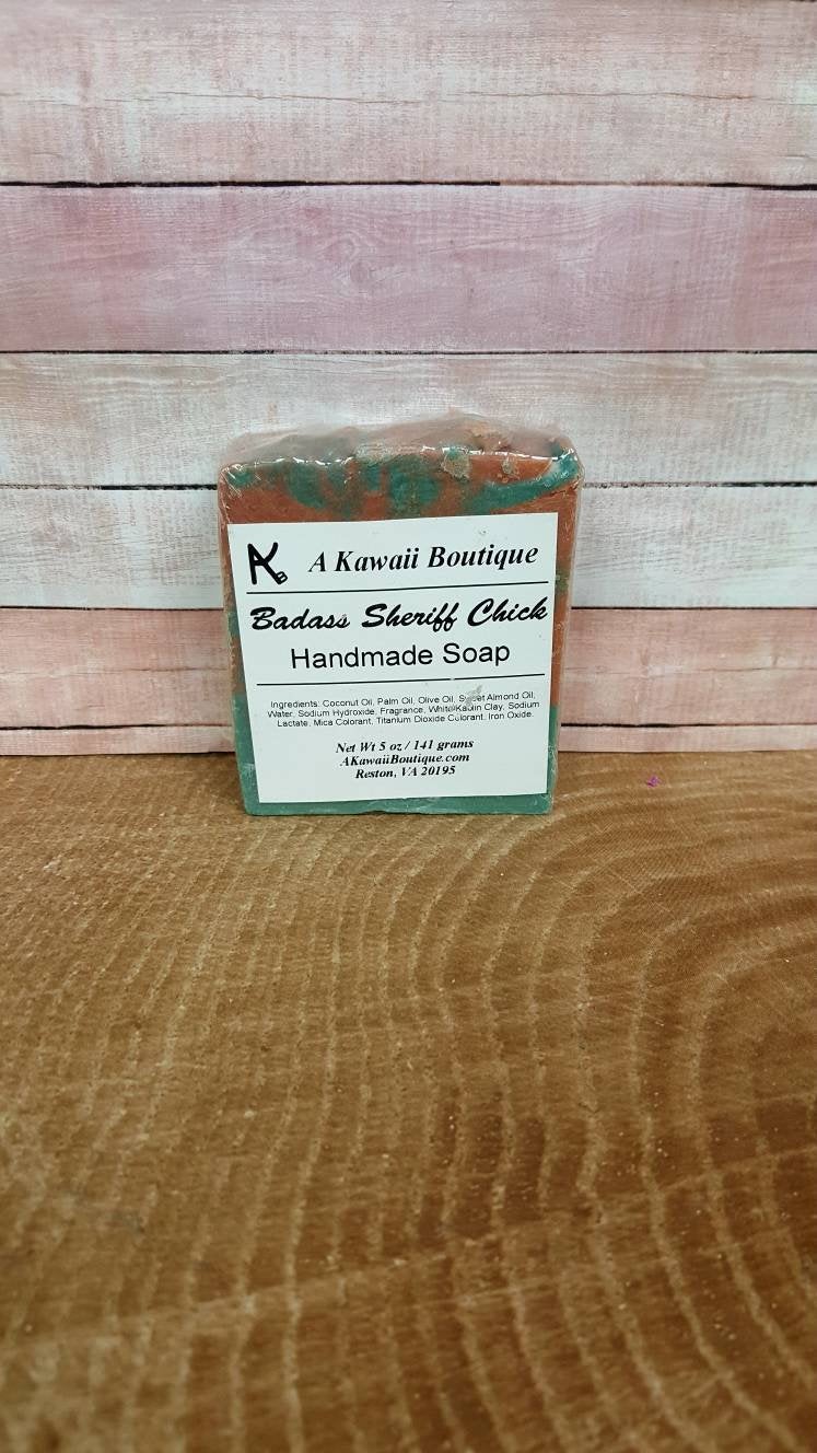 Badass Sheriff Chick Soap