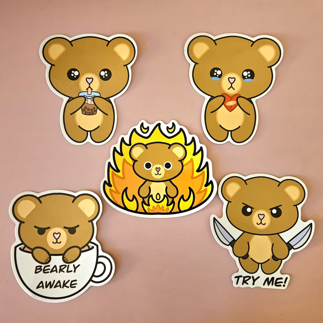 Bear Sticker Set
