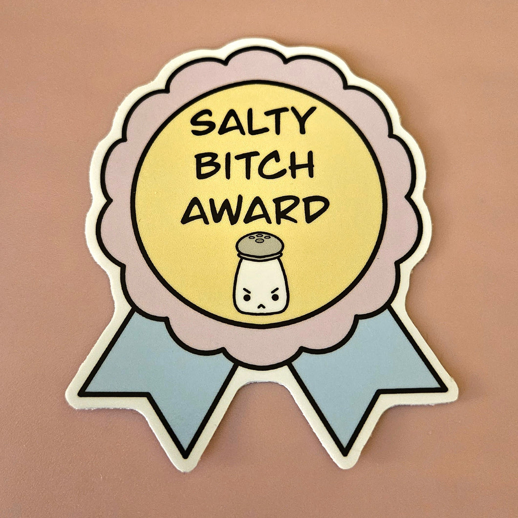 Salty Bitch Award Sticker