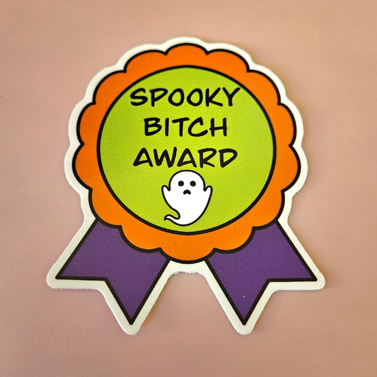 Spooky Bitch Award Sticker