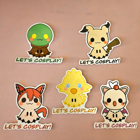 Let's Cosplay Mimikyu Sticker Set