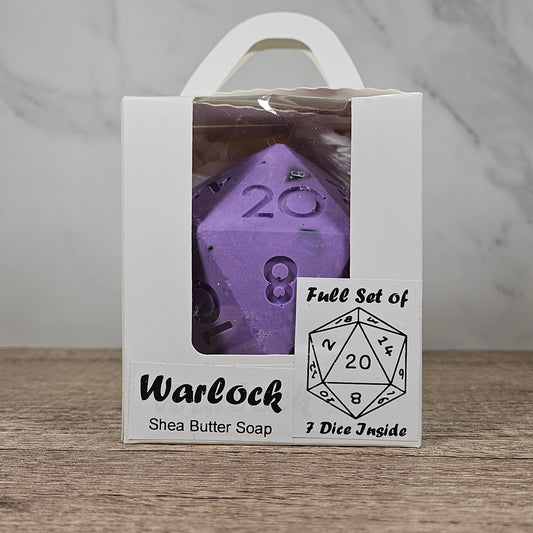Warlock D20 Mystery Dice Shea Butter Soap