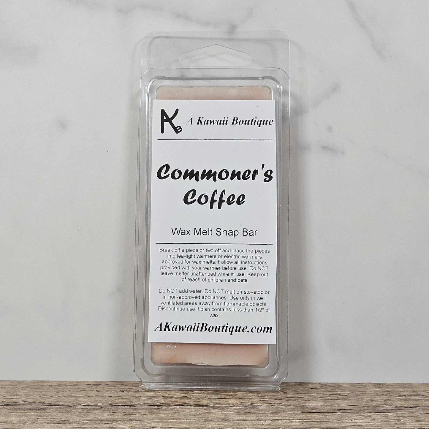 Commoner's Coffee Themed Wax Melt Bar