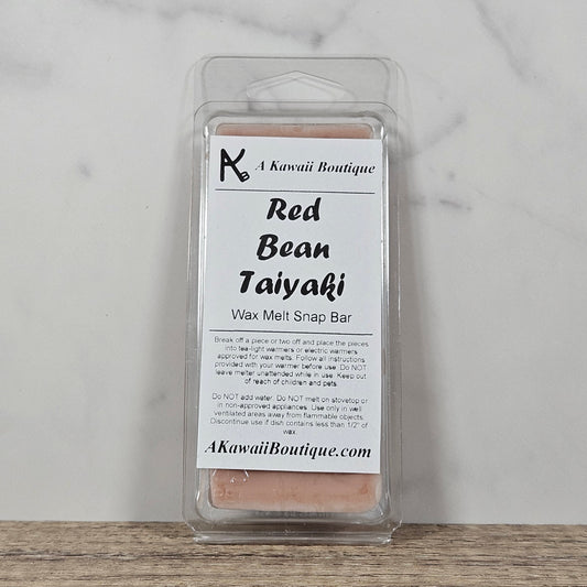 Red Bean Taiyaki Wax Melt Bar