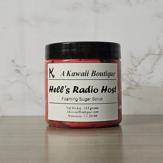 Hell's Radio Host Sugar Scrub