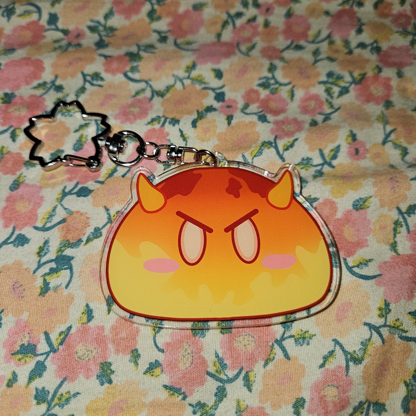 Pyro Slime Keychain