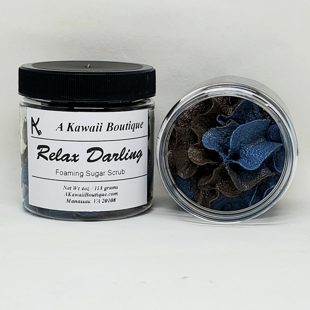 Relax Darling - Kol Inspired Foaming Sugar Scrub