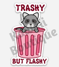 Load image into Gallery viewer, Trashy But Flashy Sticker
