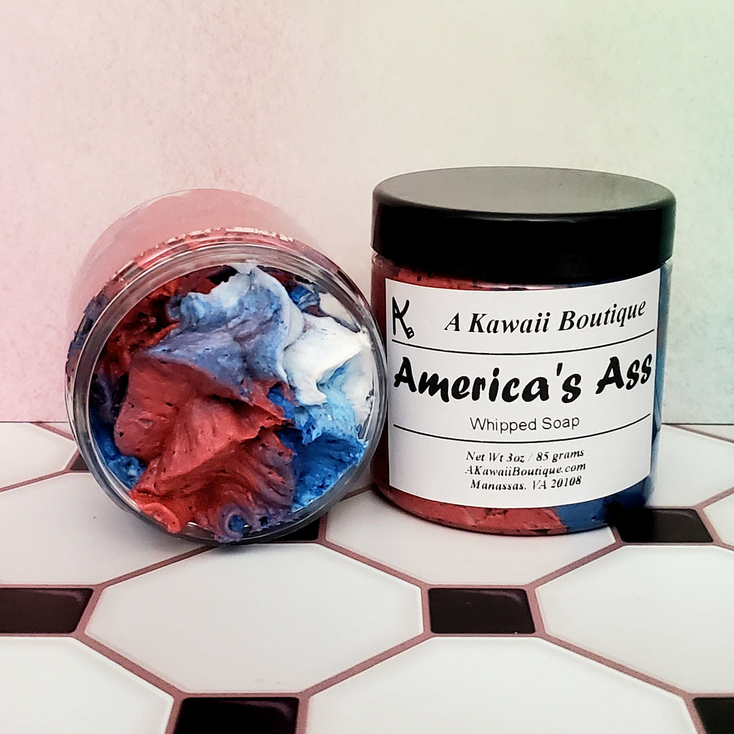 America's Ass Inspired Whipped Soap
