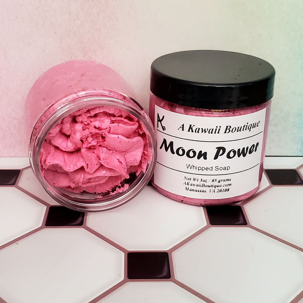 Moon Power Themed Whipped Soap