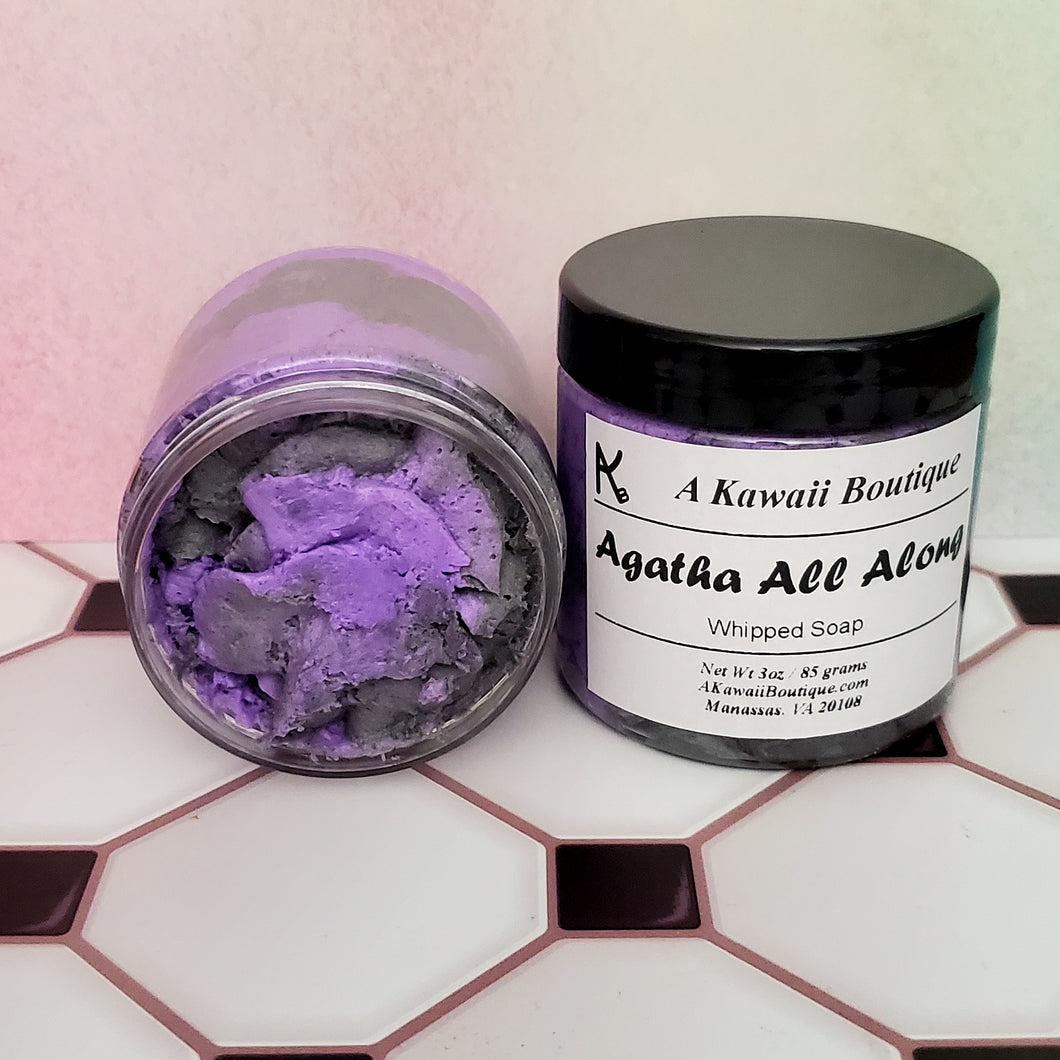 Agatha All Along Inspired Whipped Soap