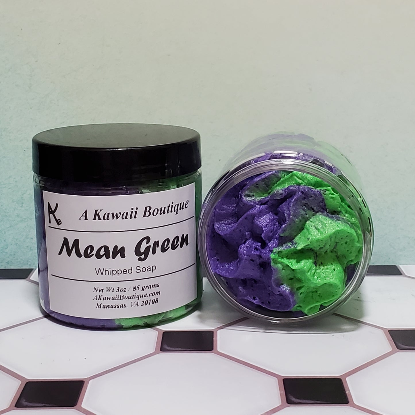 Mean Green - Hulk Inspired Whipped Soap