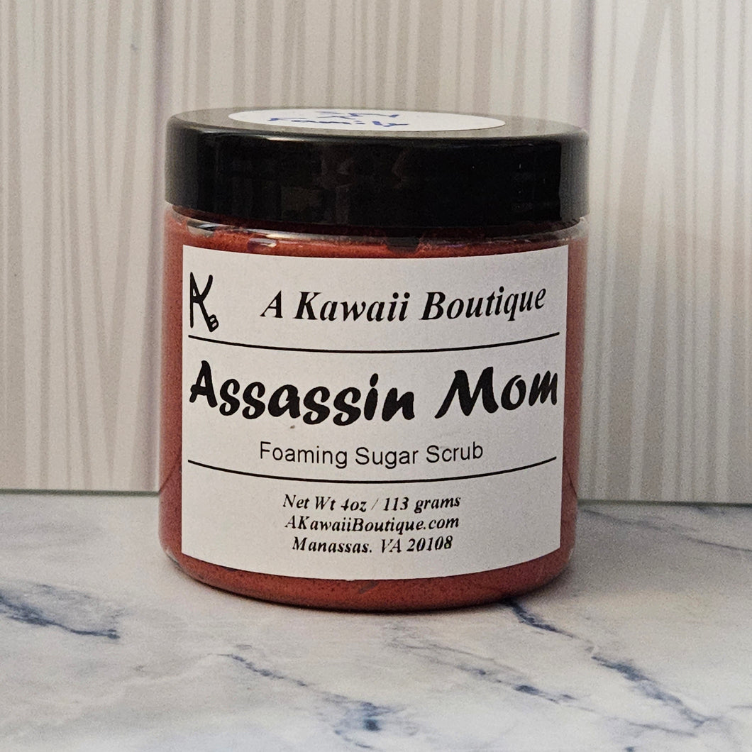 Assassian Mom - Yor Themed Foaming Sugar Scrub