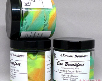 Con Breakfast Foaming Sugar Scrub